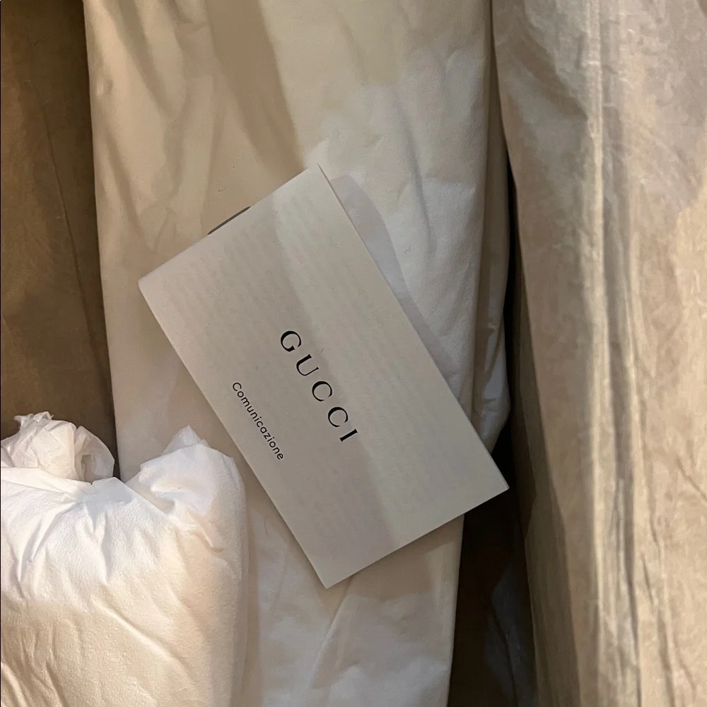 Gucci Olive Green Patterned Box